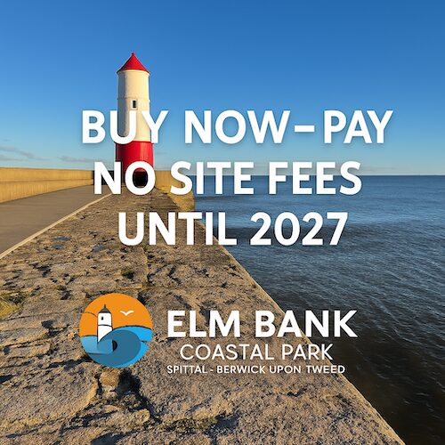 Buy now and pay no site fees until 2027 at Elm Bank Coastal Park